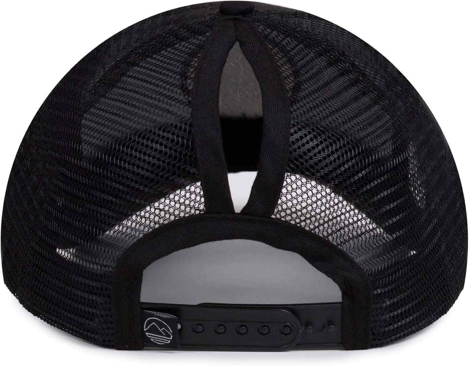 Women's Eco-Friendly Ponytail Hat Messy Bun Baseball Trucker Cap