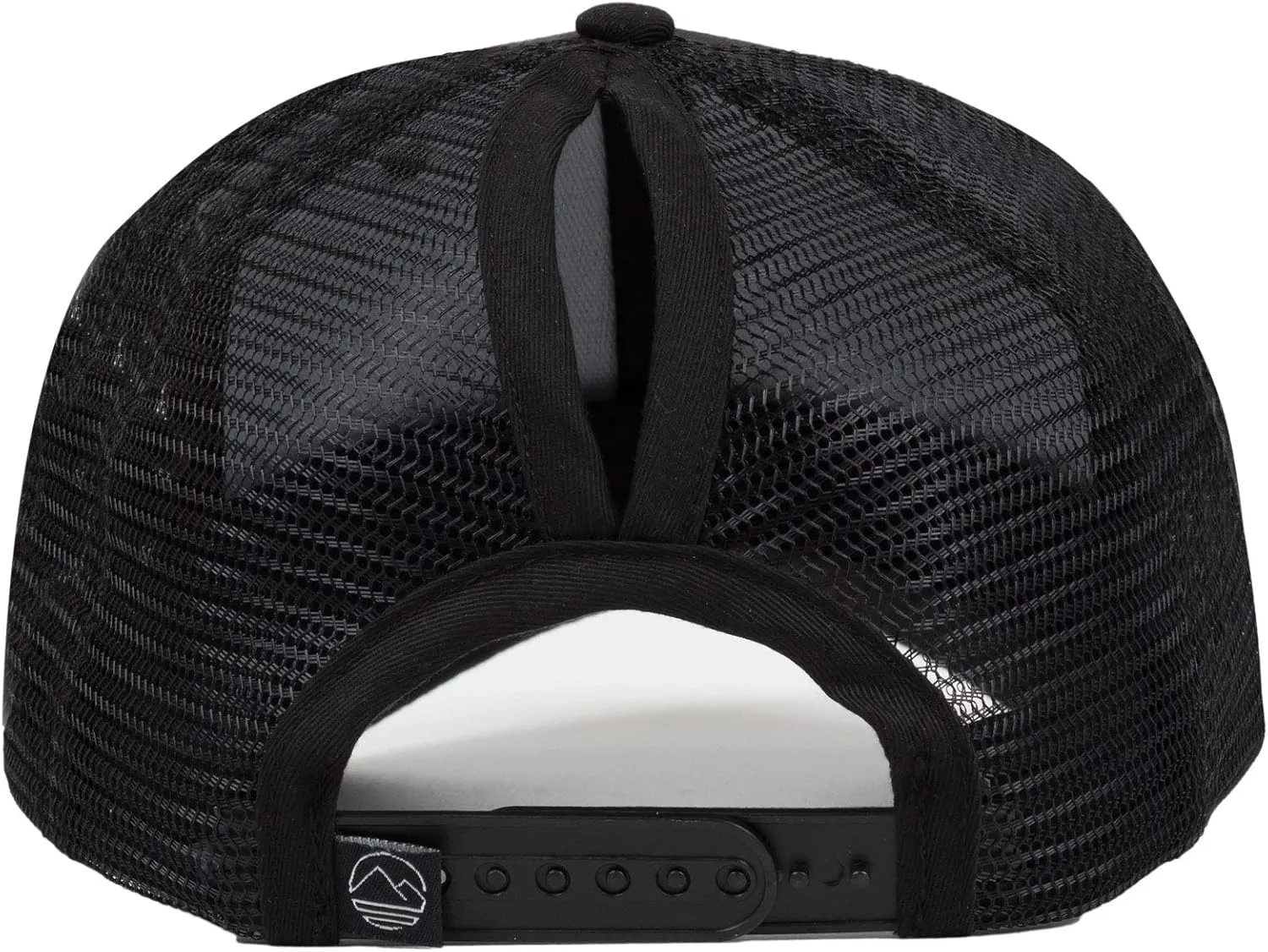 Women's Eco-Friendly Ponytail Hat Messy Bun Baseball Trucker Cap
