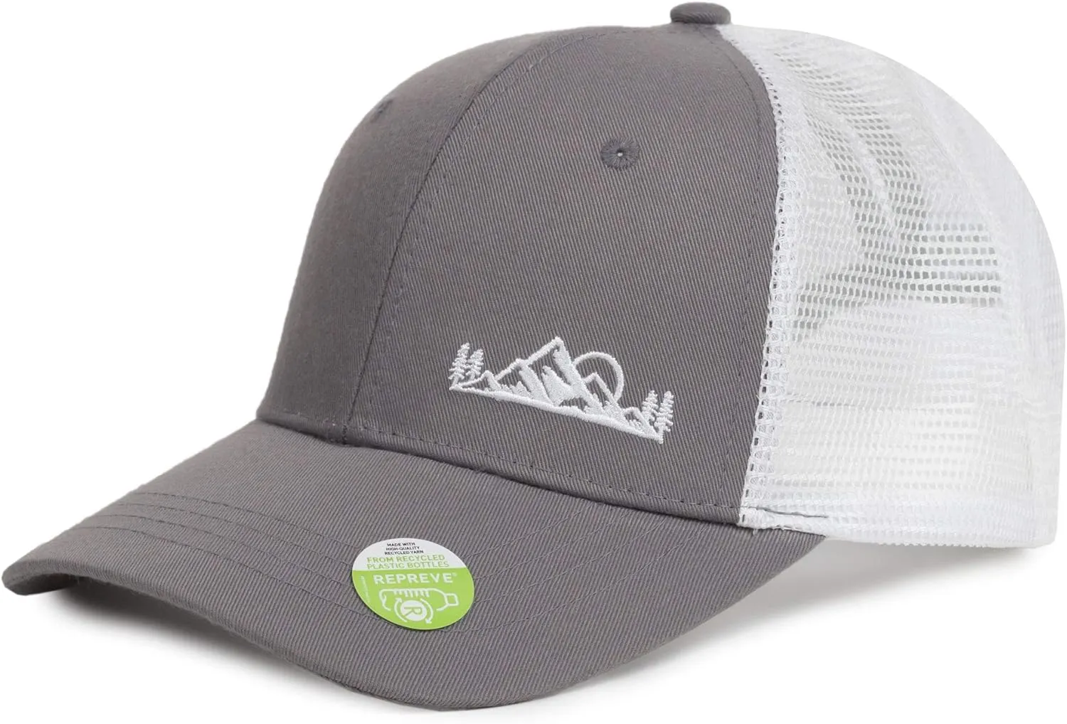 Women's Eco-Friendly Ponytail Hat Messy Bun Baseball Trucker Cap
