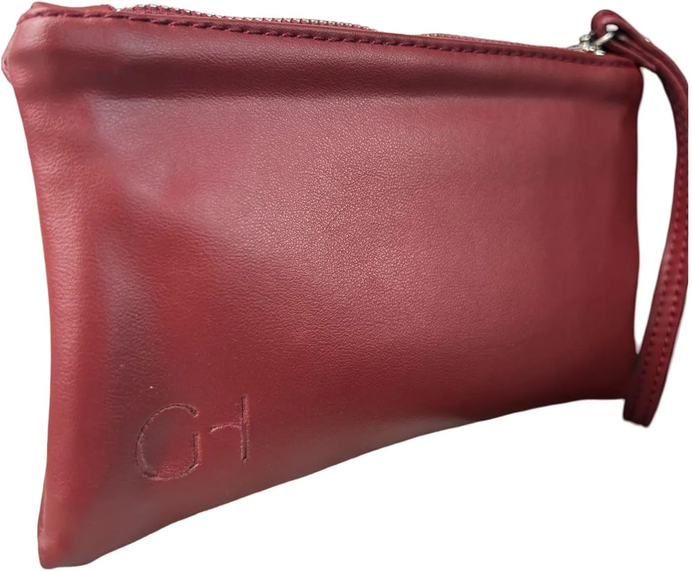 Women's eco-friendly wristlet - made with nopal cactus and corn leather, elegantly crafted in every detail.