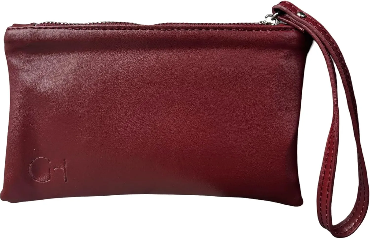 Women's eco-friendly wristlet - made with nopal cactus and corn leather, elegantly crafted in every detail.