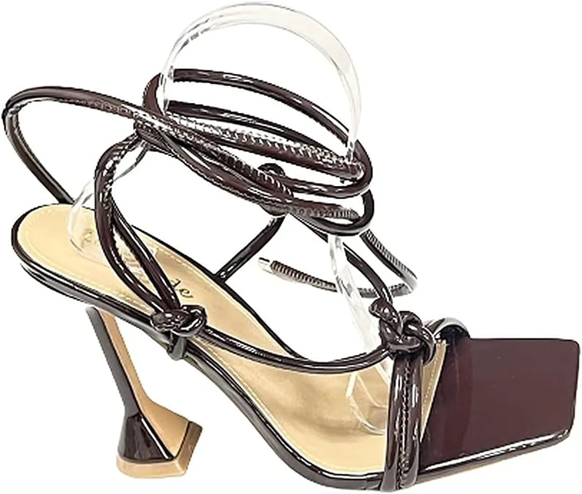 Women's lace up Stiletto High Heel Sandals
