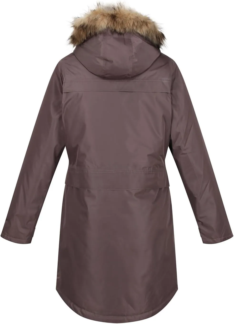 Womens Lexis Waterproof Insulated Fur Trimmed Parka Jacket Coat