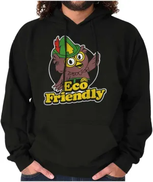 Woodsy Owl Eco Friendly Cute Forest Hoodie Sweatshirt Women Men