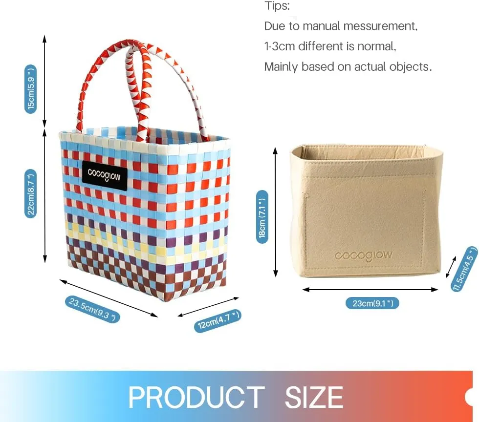 Woven Tote Bag For Women, PP eco-friendly tote bag,Female Handbag and Purses, Summer Beach, Pool