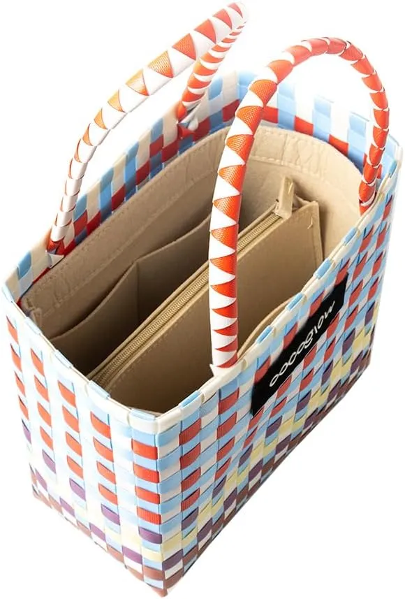 Woven Tote Bag For Women, PP eco-friendly tote bag,Female Handbag and Purses, Summer Beach, Pool