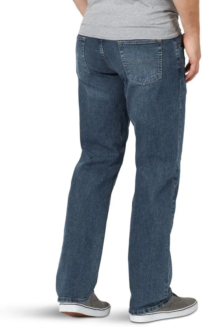 Wrangler Authentics Men's Comfort Flex Waist Relaxed Fit Jean