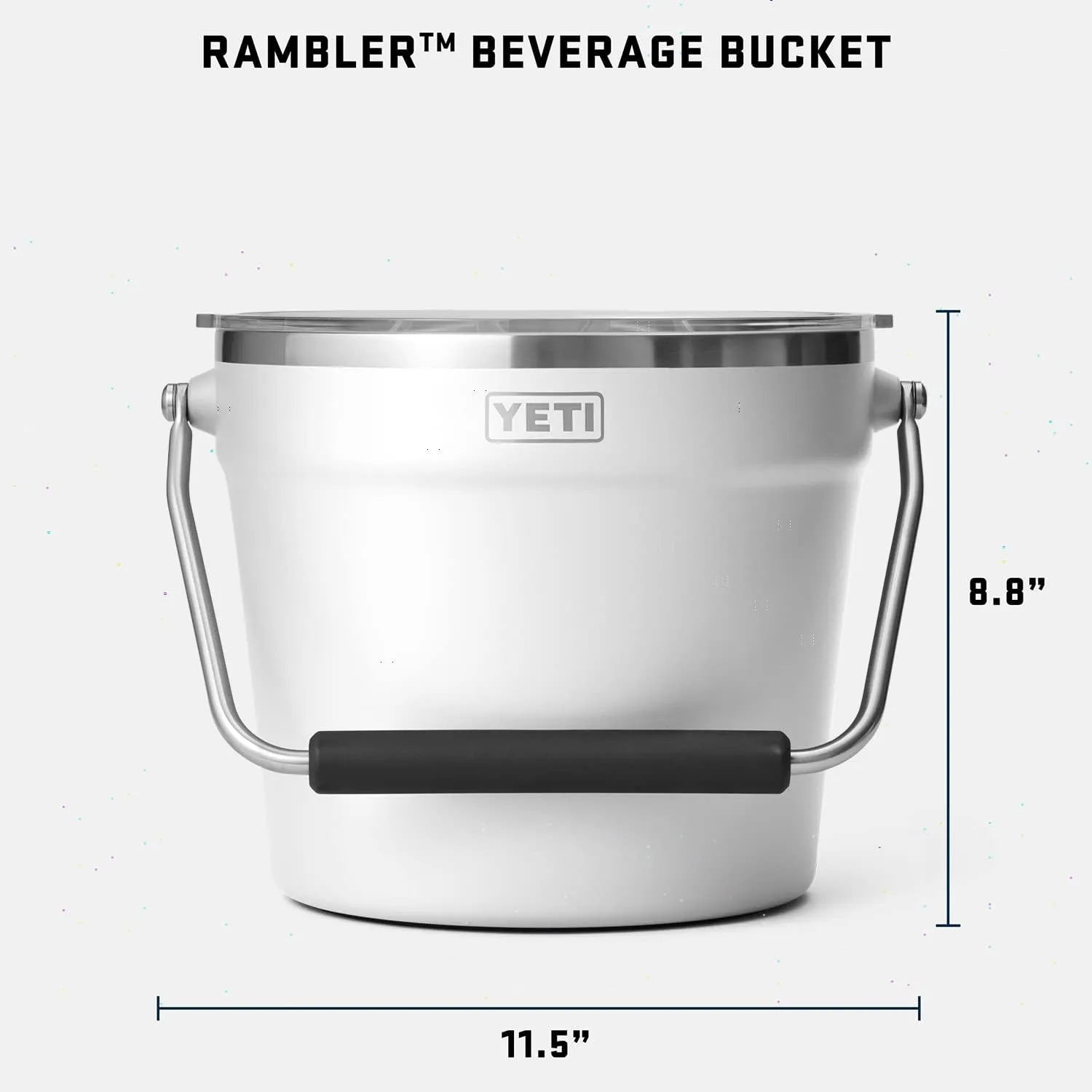 YETI Beverage/Ice Bucket, Holds 6 Longnecks or 3 Bottles of Wine