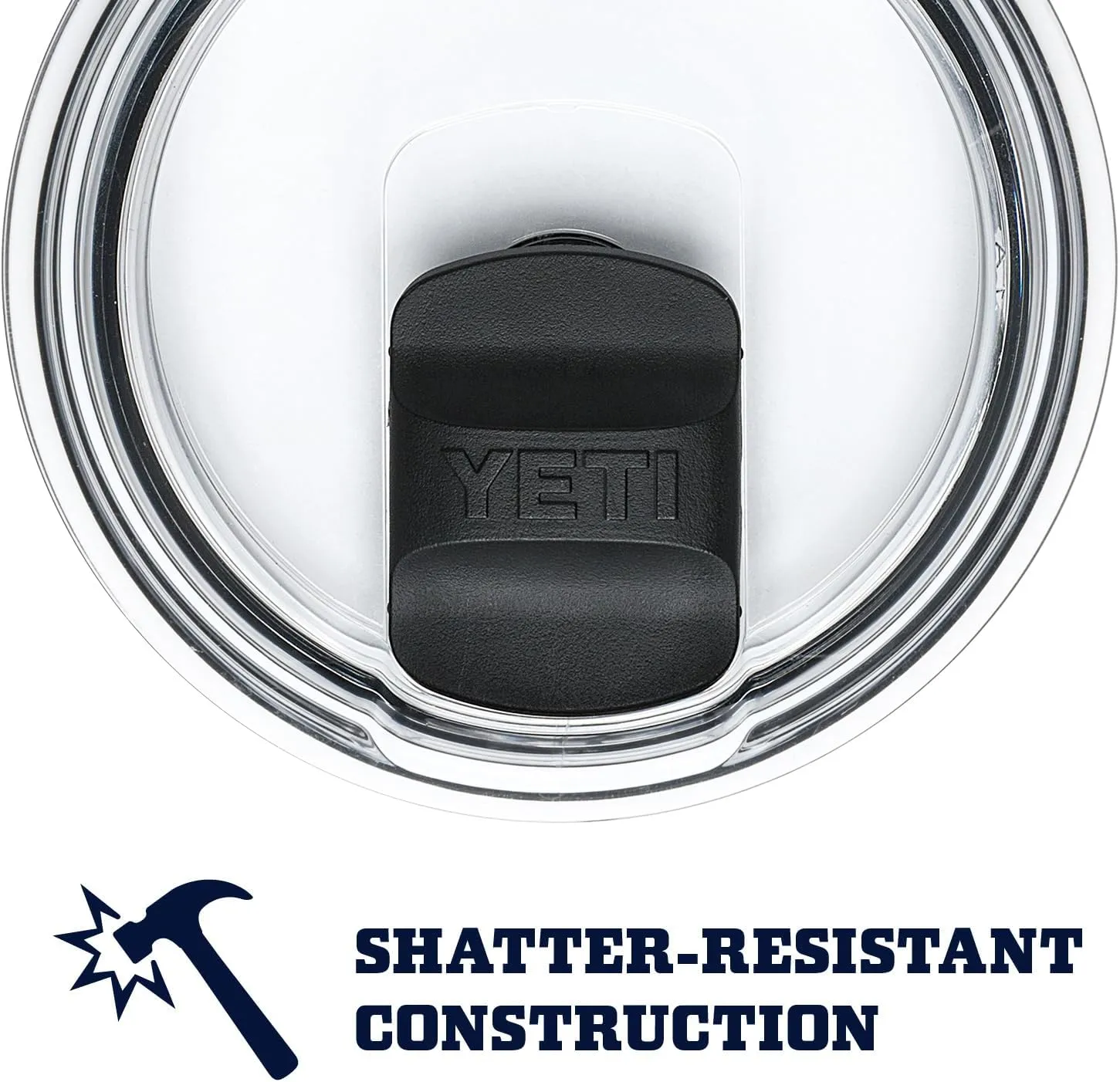 YETI Rambler 10 oz Stackable Lowball 2.0, Vacuum Insulated, Stainless Steel with MagSlider Lid, Big Sky Blue