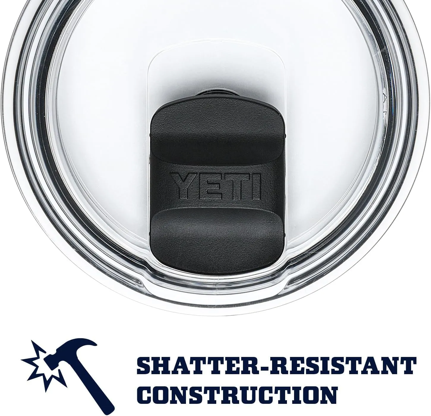YETI Rambler 10 oz Stackable Lowball 2.0, Vacuum Insulated, Stainless Steel with MagSlider Lid, Big Wave Blue