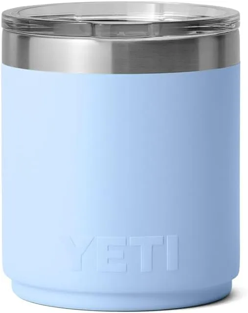 YETI Rambler 10 oz Stackable Lowball 2.0, Vacuum Insulated, Stainless Steel with MagSlider Lid, Ultramarine Violet