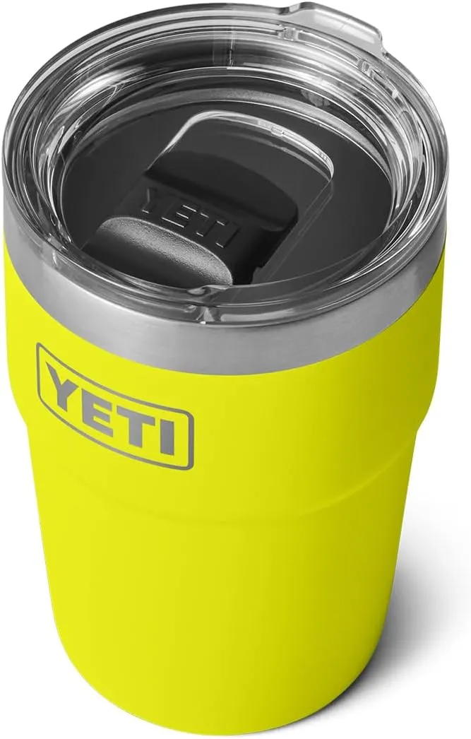 YETI Rambler 16 oz Stackable Tumbler, Vacuum Insulated, Stainless Steel with MagSlider Lid