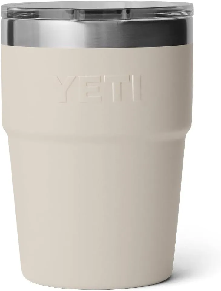 YETI Rambler 16 oz Stackable Tumbler, Vacuum Insulated, Stainless Steel with MagSlider Lid