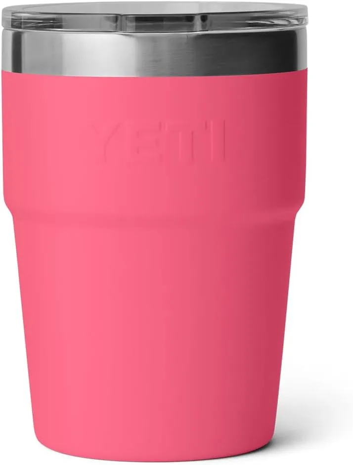 YETI Rambler 16 oz Stackable Tumbler, Vacuum Insulated, Stainless Steel with MagSlider Lid