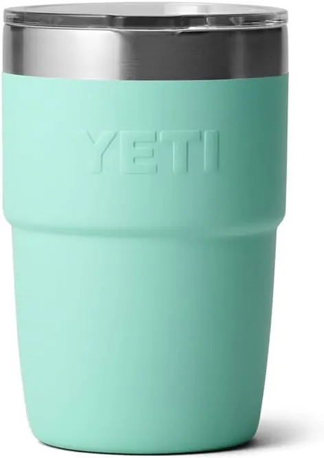 YETI Rambler 8 oz Stackable Cup, Stainless Steel, Vacuum Insulated Espresso Cup with MagSlider Lid