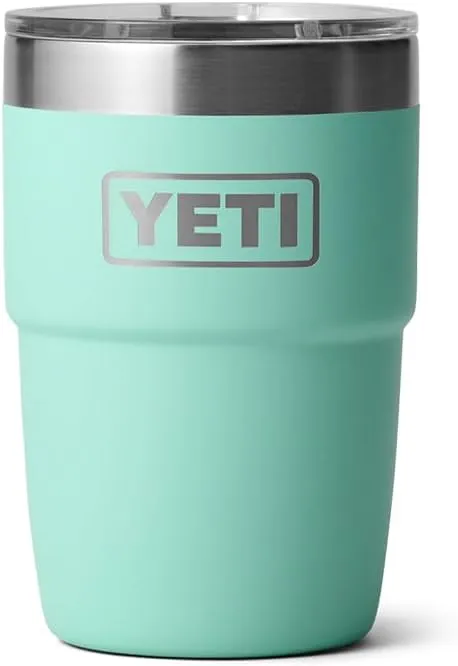 YETI Rambler 8 oz Stackable Cup, Stainless Steel, Vacuum Insulated Espresso Cup with MagSlider Lid