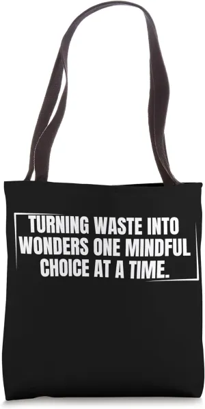 Zero Waste Lifestyle Tote Bag